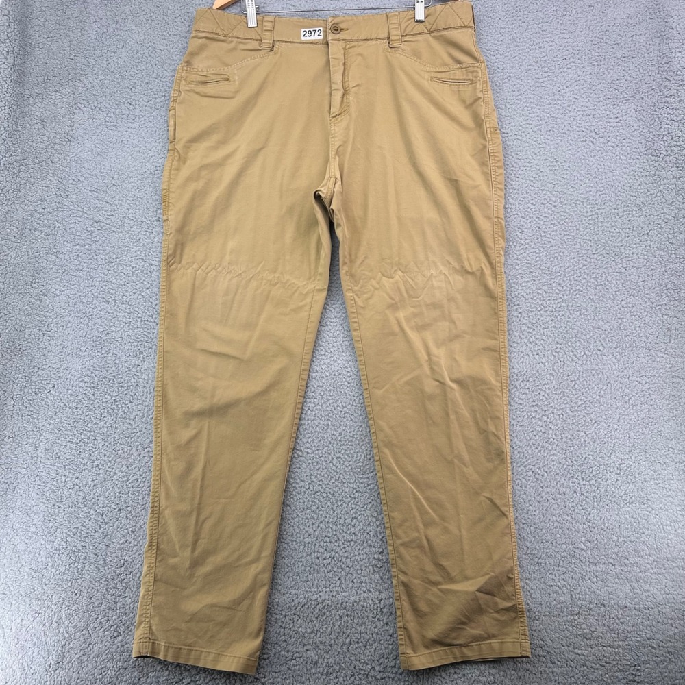 Viktos LEO Duty Pants Mens 38x34 Tan Tactical Ripstop Straight Leg Trousers